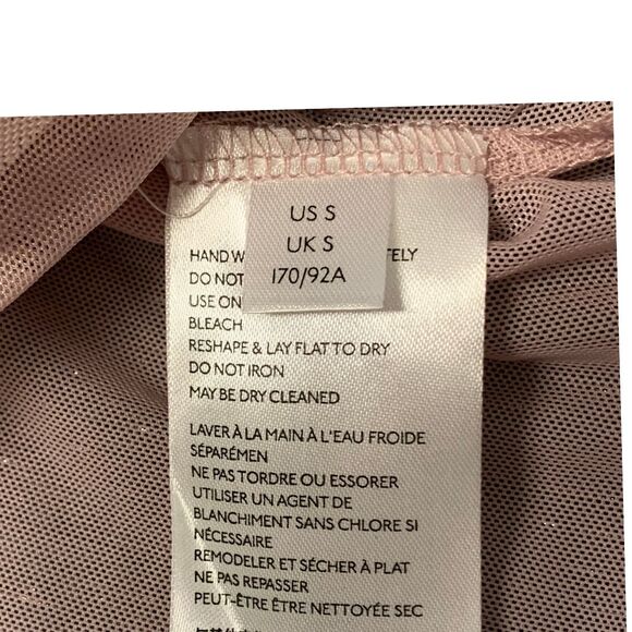 Anthropologie Serena Shimmer Purple Ombre Metallic Blouse Top Size Small - Picture 10 of 11